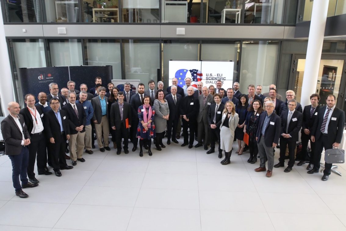 At ELI, Euro-American talks on cooperation in the use of lasers took place